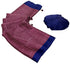 Vasthrlay Ajrakh Saree Crepe