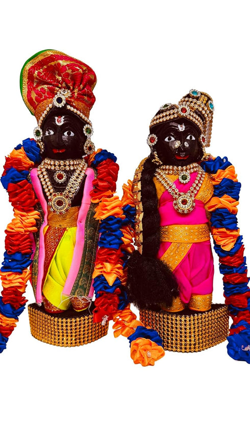 Ashni Marapachi Wooden Doll Pair