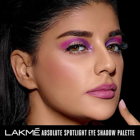 Lakme Absolute Spotlight Eye Shadow Palette Smokin Glam 12G