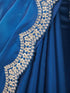 Vasthrlay Embroidered Black Saree