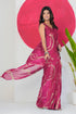 Vasthrlay Fashion Georgette Geometric Dusty Ethnic Wear
