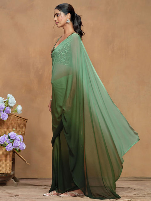 Vasthrlay Georgette Saree