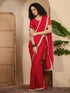 Vasthrlay Blouse Rust Saree