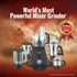Preethi Zodiac Mixer Grinder, 5 Jars: Food Processor + 3 SS Jars + Juicer, Black