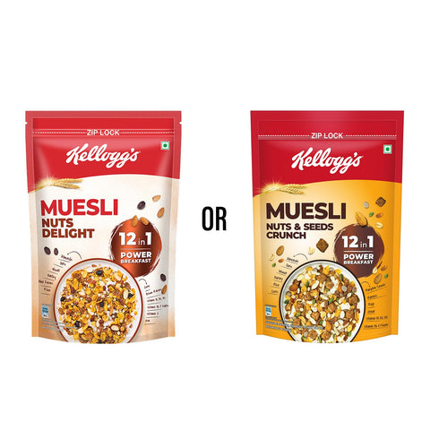 Kellogg's Muesli Nuts And Seeds Crunch 950g