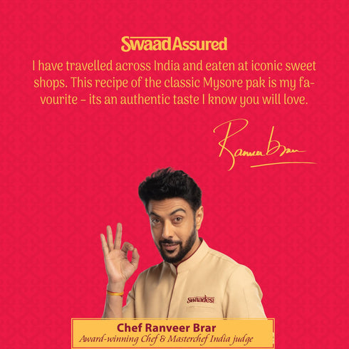 Unibic Swaadesi Premium Mysore Pak Made with Pure Ghee