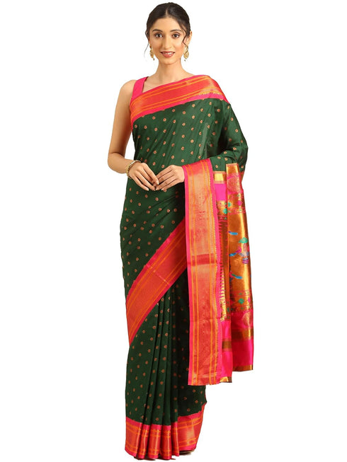 Vasthrlay Paithani Bottle Saree