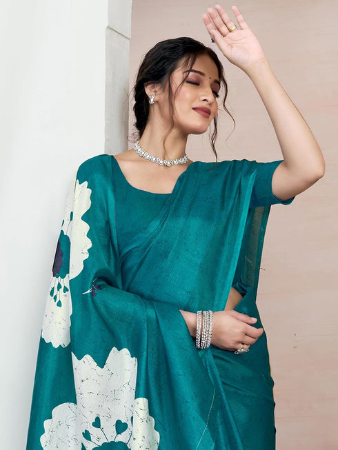 Vasthrlay Bhagalpuri Printed Unstitched 4160s232n Black3