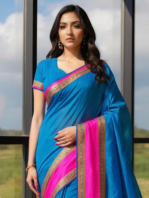 Vasthrlay Cotton Unstitched Ai Ethnic Wear