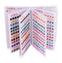 VAMA Premium Velvet Self-Adhesive Skin Simple Plain Round Multicolour Kumkum Sticker