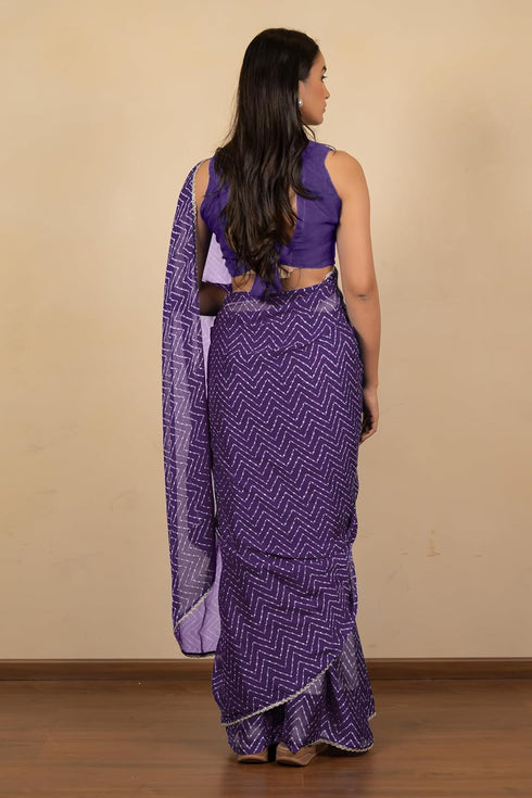 Vasthrlay Fashion Chiffon Printed Ethnic Wear