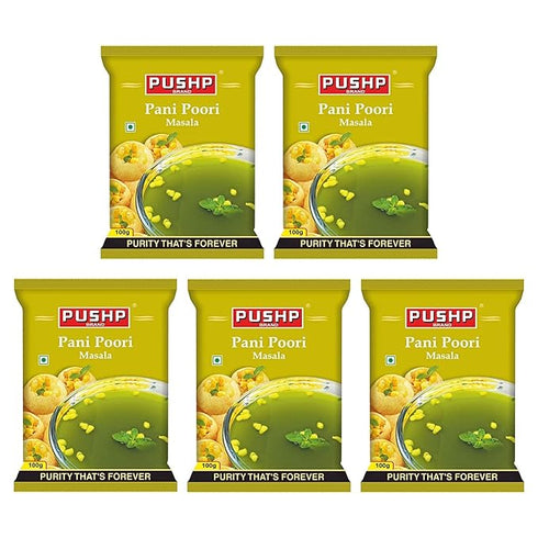 Pushp Brand Panipuri Masala Pouch