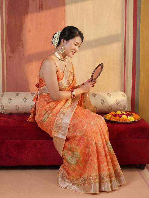 Vasthrlay Cotton Unstitched Friendly Ethnic Wear