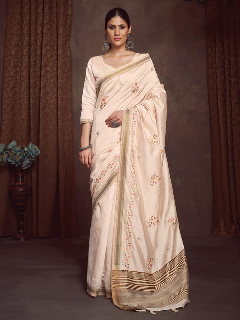 Vasthrlay Embroidered Unstitched Hs Ethnic Wear