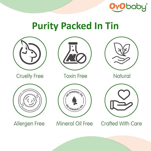 OYO BABY Massage Oil 100% Pure & Natural Coconut Baby Oil