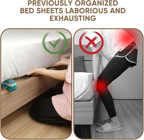 Premium 11 inch 2 Pack Bedsheet Tucker Tool for Bed Making
