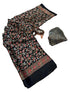 Vasthrlay Ajrakh Saree Crepe