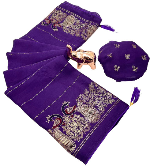 Vasthrlay Georgette Peacock