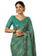 Vasthrlay Georgette Bandhani Unstitched Pink Saree