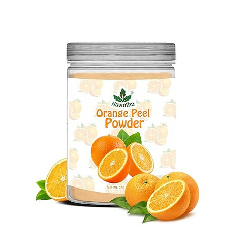 Havintha - Natural Orange Peel Powder Jar - for Glowing Skin