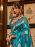 Vasthrlay Exquisite Traditional Intricate Gold Tone Saree