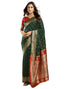 Vasthrlay Paithani Jacquard Unstitched Pink Saree