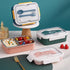TuCo® Lunch Box 3 Compartment Leak-Proof BPA Free Food Container Large