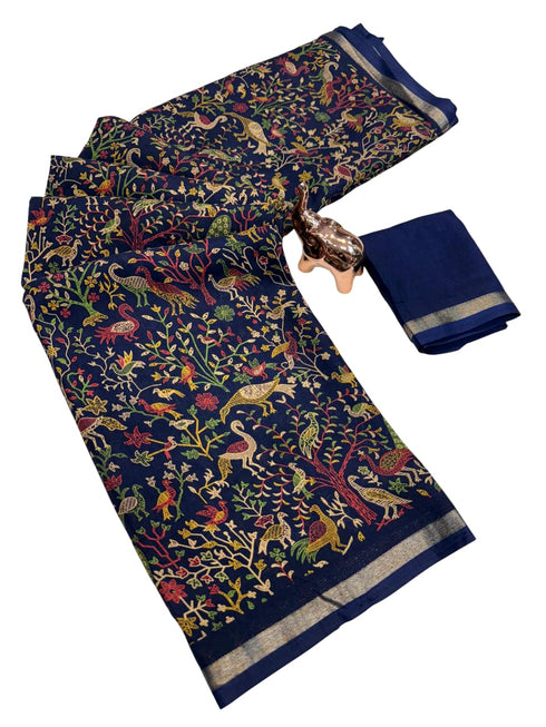 Vasthrlay Floral Tussar