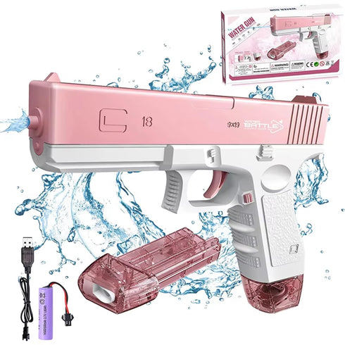 Storio Rechargeable Electric Battery Operated Water Gun(War Pistol)