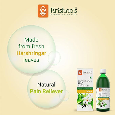 Krishna'S Herbal & Ayurveda Harshringar Leaf Juice