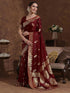 Vasthrlay Shimmer Georgette Mehndi Saree