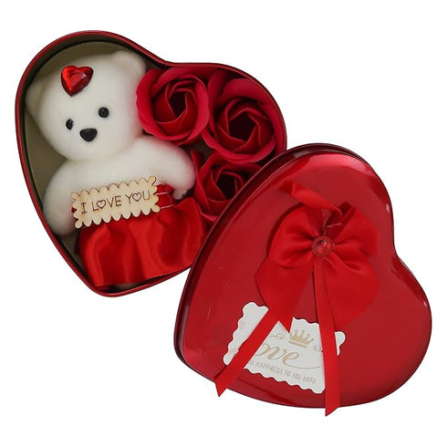 eCraftIndia Heart Shaped Valentines Day Gift Box