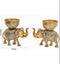 Mla’s Decor Decorative Metal Elephant Dry Fruit Bowl Set
