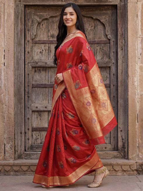 Vasthrlay Kanjivaram Woven Blouse Ethnic Wear