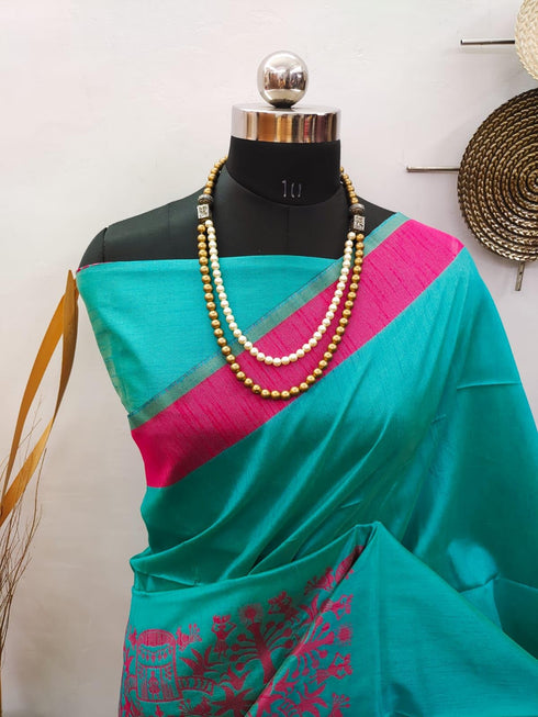 Vasthrlay Tussar Saree Design