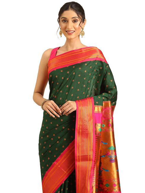 Vasthrlay Paithani Bottle Saree