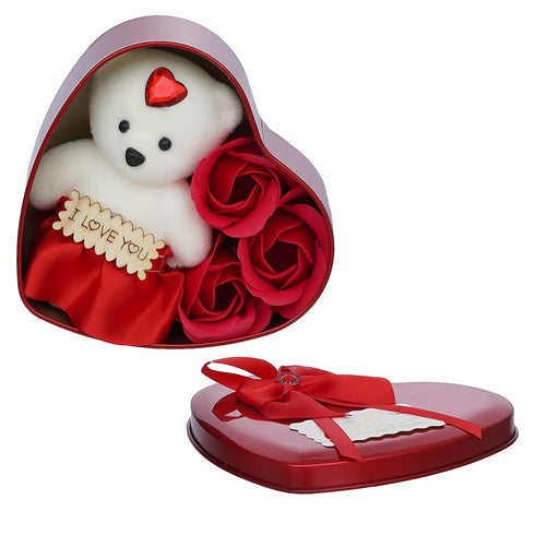 eCraftIndia Heart Shaped Valentines Day Gift Box