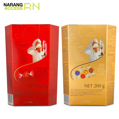 Lindt Lindor Milk Chocolate Box And Lindor Assorted Chocolate