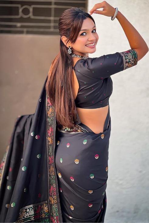 Vasthrlay Kanjivaram Unstitched Blouse Ethnic Wear