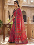 Vasthrlay Printed Lemon Yellow1 Yellow Saree