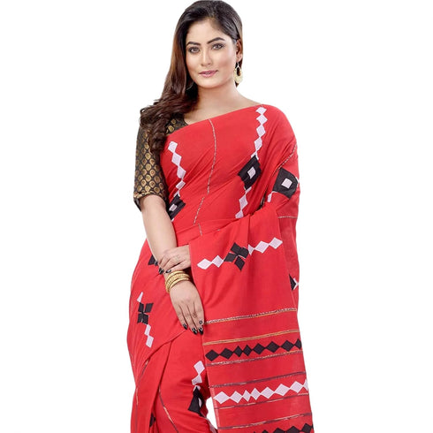 Vasthrlay Db Bidesh `s Handloom Jamdani