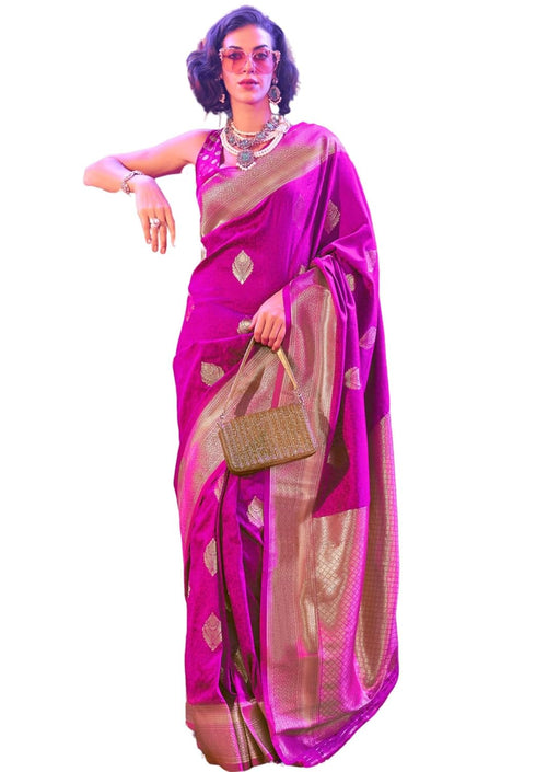 Vasthrlay Kanjivaram Handloom Golden Ethnic Wear