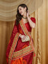 Vasthrlay Bhandhani Colourful Embroidery Saree