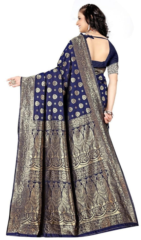 Vasthrlay Banarasi Saree Kanjivaram Pari