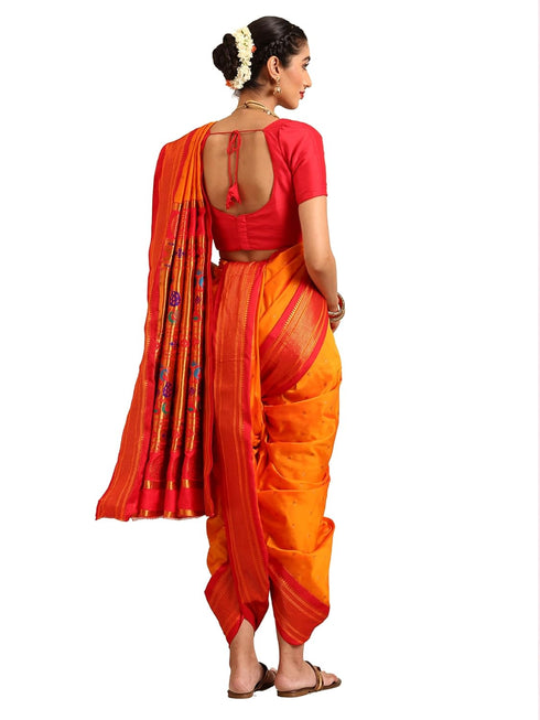 Vasthrlay Paithani Bottle Saree