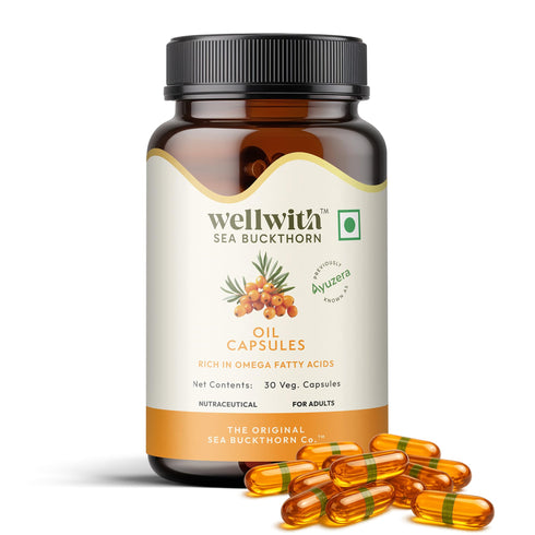 Wellwith (Ayuzera) Sea Buckthorn Berry Oil Vegan Omega