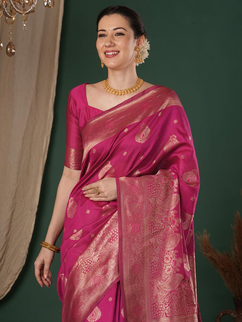 Vasthrlay Kanjivaram Woven Blouse Ethnic Wear