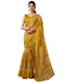 Vasthrlay Womens Cotton Blouse Green Saree With Green Unstitched Blouse Piece