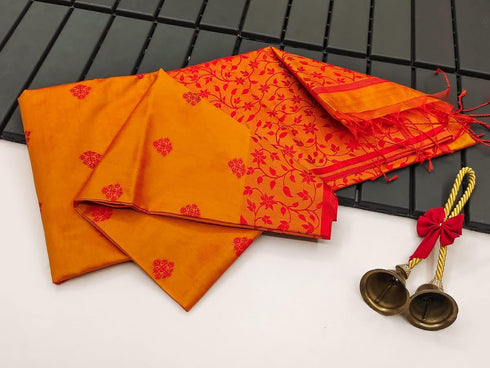 Vasthrlay Tussar Saree Floral