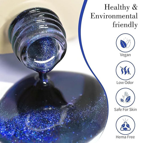 Bolt Bee 9D Cat Eye Gel Nail Polish Magnetic Soak Off UV/LED Gel
